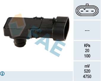 HAVA BASINC SENSORU KAPTORU DUSTER-LOGAN II-SAND - FAE 15016