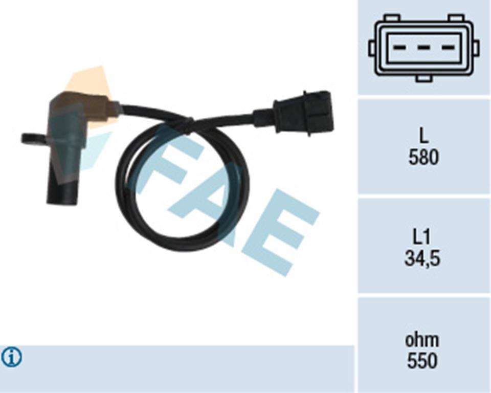 KRANK DEVIR SENSORU ASTRA G X14XE X16XEL - FAE 79075