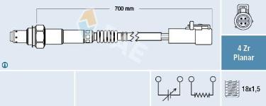 Oksijen Sensoru Ford C Max İi Dxa/cb7.Dxa/ceu 1.6 Ti 10-Focu - FAE 77615