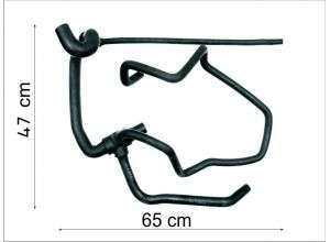 RADYATOR ALT HORTUMU TRAFIC I F8Q - IBRAS 12302