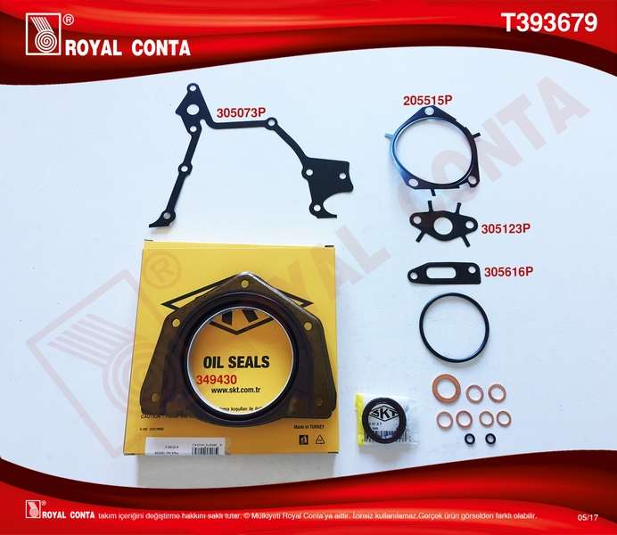 ALT TAKIM CONTA SKT KECELI DOBLO-PUNTO 1.9 D - ROYAL T393679