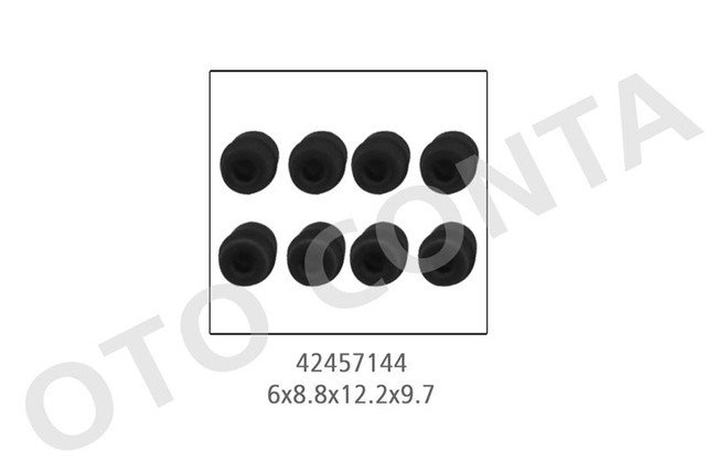 SUBAP KECESI TAKIM 8 ADET 6X8.8X12.2X9.7MM DW1 - OC 42457144