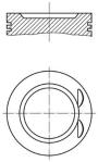 MOTOR PISTON SEGMAN LGN-MGN-CLIO II 1.6 16V  - MAHLE 0220601