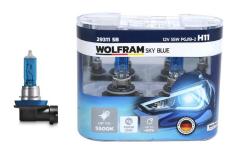 AMPUL 12V H11 55 PGJ19-2 SKY BLUE BEYAZ I - WOLFRAM 29311 SB