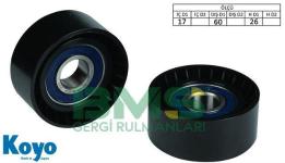 V KAYIS GERGI ALTERNATOR RULMANI P206 P206 T3E XSA - BMS 256