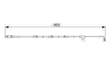 FREN BALATA FISI ON BMW X5 E70-X6 E71 N52 - BOSCH 1987473028