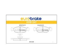 FREN BALATASI ON P106 P306 1993 - SAXO 1 - EUROBRAKE EDB1347