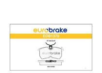 FREN BALATASI ARKA FOCUS 1998 - 2005 FIE - EUROBRAKE EDB1379
