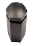 BIJON KAPAGI KOMUR METALIK 5`LI PAKET 19X27MM  - CABU 220649