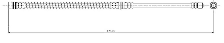 ON FREN HORTUMU VOLVO S40-V40  96-04 - CAVO C900134A