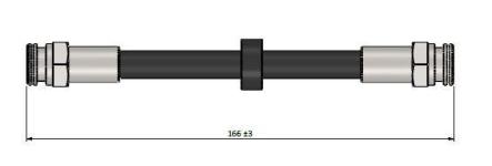 Arka Fren Hortumu İbiza İi 96-99 - CAVO C900501A