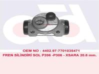 FREN SILINDIRI P206 1.4 98-02 P306 1.4-1.6-1. - CIFAM 101577