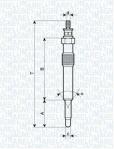 KIZDIRMA BUJISI CONNECT 1.8TDCI 02 11 - MARELLI 060900040606