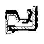 KECE KRANK ON KECE 105X135X13 - FORD CARG - CORTECO 82018854