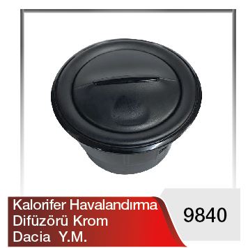 KALORIFER HAVALANDIRMA DIFIZOR KROM DACIA-SYM - DEKAR DK0542