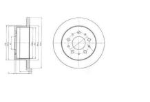 FREN DISKI ARKA BOXER - JUMPER - DUCATO TUM  - DELPHI BG4061