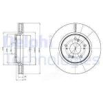 FREN DISKI CIFTLI PAKET - BOYALI. DELIKLI O - DELPHI BG4250C