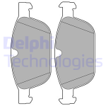 On Fren Balatasi Volvo Xc60 08-/xc90 2.4 D5 02-15 - DELPHI LP2140