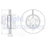 FREN DISKI CIFTLI PAKET - BOYALI. DELIKLI O - DELPHI BG4278C