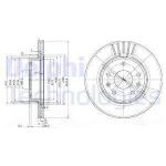 FREN DISKI CIFTLI PAKET - BOYALI. DELIKLI O - DELPHI BG3702C