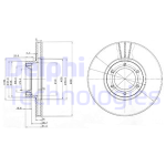 ON FREN AYNASI HAVALI OPEL MOVANO 98 03 RENA - DELPHI BG3553