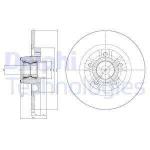 FREN DISKI TEKLI PAKET - BOYALI - RULMANL - DELPHI BG9113RSC