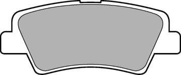 FREN BALATASI ARKA HYUNDAI ACCENT IV 1.4/1.6 - DELPHI LP2295