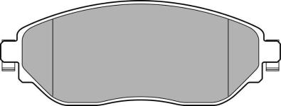 FREN BALATASI ON FIAT TALENTO 1.6 16 -. NISS - DELPHI LP3143