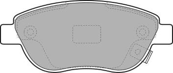 ON FREN BALATASI PUNTO EVO 1.3 MULTIJET 16V- - DELPHI LP1990