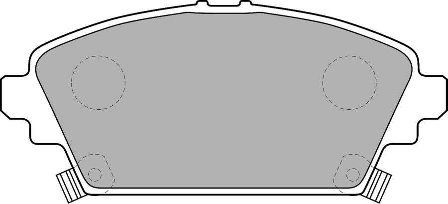 FREN BALATASI ON HONDA ACCORD VI 1.8/2.2/2.3 - DELPHI LP1503