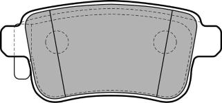FREN BALATASI ARKA MERCEDES-BENZ CITAN 12 -. - DELPHI LP2126