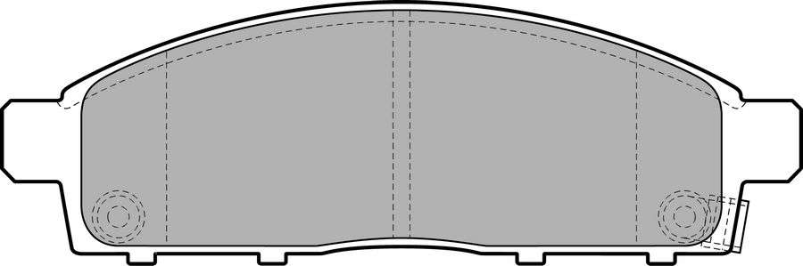 FREN BALATASI ON MITSUBISHI PAJERO SPORT II  - DELPHI LP2074