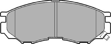 ON FREN BALATASI MITSUBISHI L200 96-07 FISLI - DELPHI LP1010