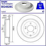 FREN DISKI ARKA DUZ 5-302 HYUNDAI TUCSON 16 - DELPHI BG4828C