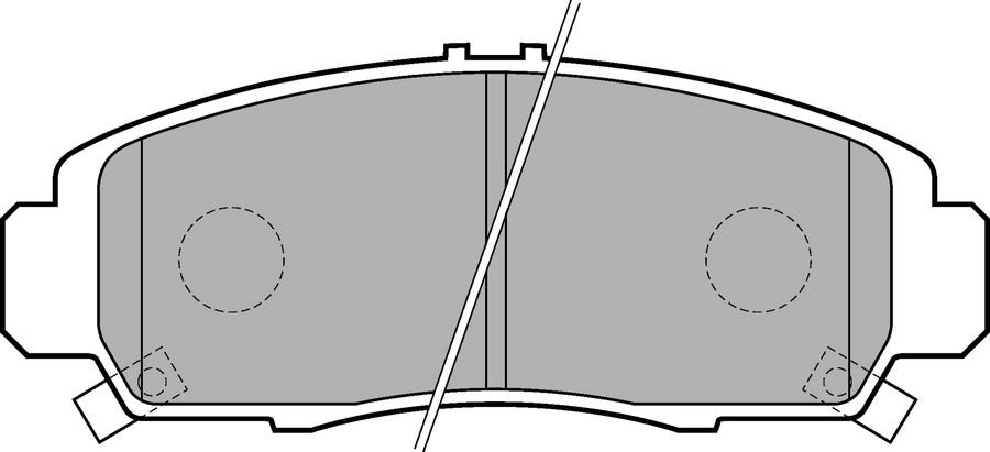 FREN BALATASI ON HONDA ACCORD VII 2.0 03-08. - DELPHI LP1704