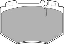 FREN BALATASI ON S-CLASS W220 98-05 - DELPHI LP1851