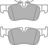 FREN BALATASI ARKA BMW 118 I 19 -. 116 D 19  - DELPHI LP2719