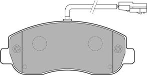 FREN BALATASI ON FISLI RENAULT MASTER III 2. - DELPHI LP2190
