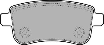 FREN BALATASI ARKA DISK ELEKTRONIK PARK SIST - DELPHI LP2153