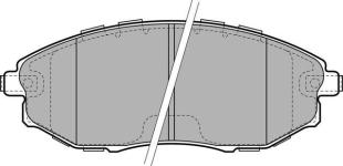 BALATA FREN ON- CHEVROLET EPICA 2.0-2.5-2.0D - DELPHI LP2183