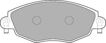 ON FREN BALATASI MONDEO III 00 07 JAGUAR X T - DELPHI LP1533