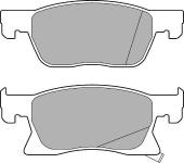 FREN BALATASI ON OPEL ASTRA K 1.0/1.2/1.4/1. - DELPHI LP3238