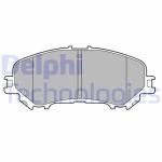 FREN BALATASI ON NISSAN QASHQAI J11 2013- XT - DELPHI LP3693