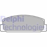 Balata Fren Arka-Mazda-6 03-10/626 98-02 - DELPHI LP1766