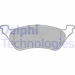 ARKA FREN BALATASI CHRYSLER VOYAGER IV 00-08 - DELPHI LP1694