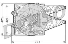 Fan Motoru Fiat Doblo 1.3jtd-1.6jtd-2.0jtd 09- - DENSO DER09100
