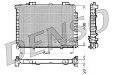 Motor Su Radyatoru E-class W210 97-02 S210 97-03 - DENSO DRM17101