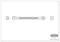 Arka Fren Hortumu Sag Bmw X5 3.0i Xdrive 08-10 X5 Xdrive 25d - CORTECO 49378510