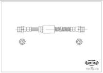 On Fren Hortumu Audi A3 1.2tsi 1.4tsi 07-1.6 1.6fsi 1.8tfsi  - CORTECO 19036319