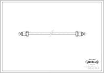 Fren Hortumu Arka Vario Sprinter 905 00-06 - CORTECO 19035744